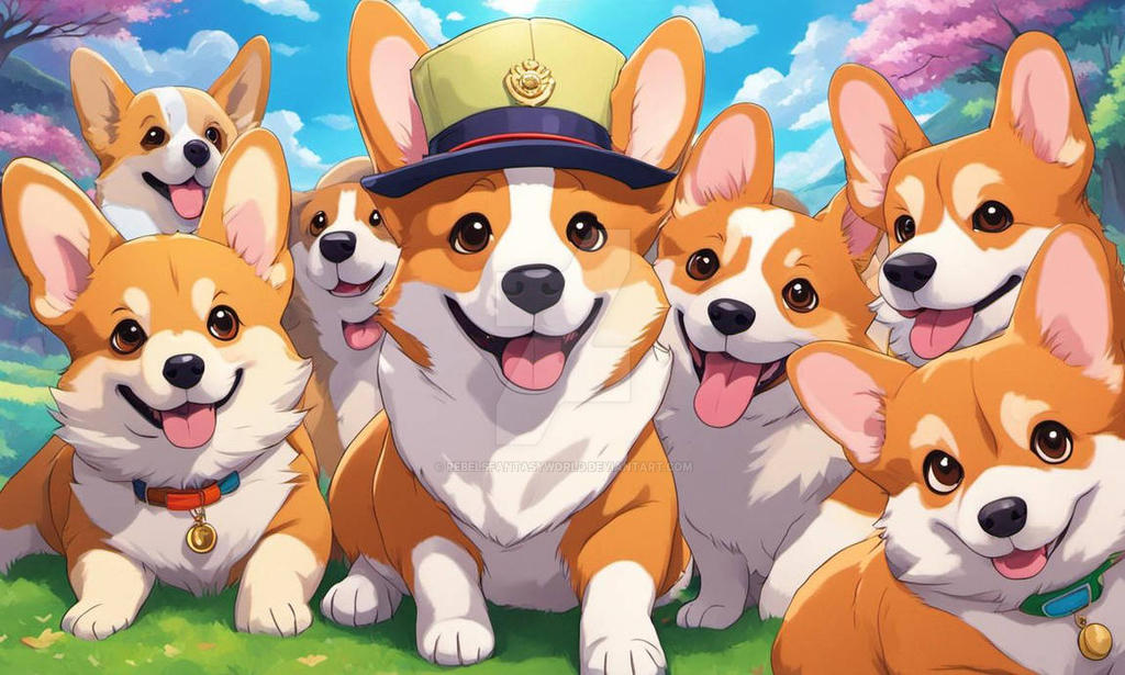 wallpaper:9hxlkjepa6u= corgi